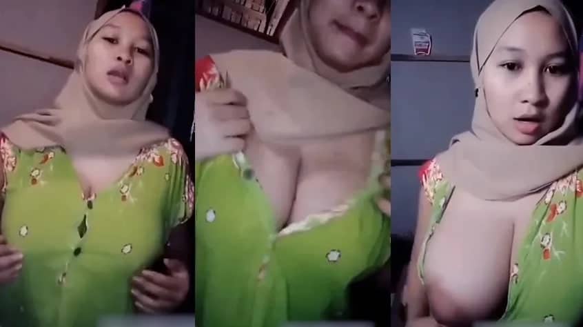 Viral Terbaru 2024 Mantap Hijab Daster Hijau BebasINDO Sange