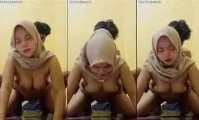 Viral Anak Baju Biru Jilbab Cantik Bohay Enggas Check in Hotel